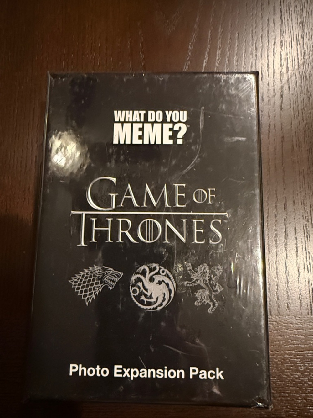 What Do You Meme Game of Thrones Photo Expansion Pack - Black